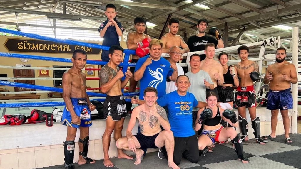 Muay Thai training in Thailand